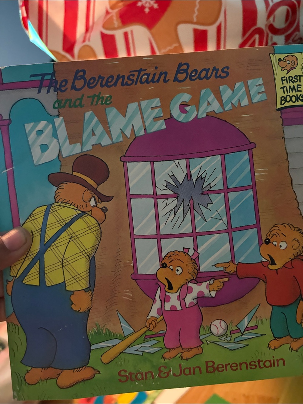 The and the Blame Game - Children's Home Game (Purple, Blue, Brown)